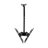 iumLeap TV Bracket TV Stand Ceiling TV Bracket -Screen Extension Tilt Rotation TV Mounting Bracket Adjustable TV Bracket with Cord Management for 32-65 Inch TVs Monitor Desk Mount TV Stand