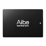 Aiibe 128GB Internal Solid State Drive SATA III SSD 128GB 2.5” SSD Drive Internal Up to 450MB/s for Computer Laptop (Black)