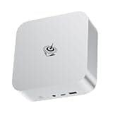 Beelink SER8 Mini PC, AMD Ryzen 7 8745HS (8C/16T, up to 5.1GHz) 32G DDR5 500G PCle 4.0 SSD Mini Desktop Computer, HDMI+DP+USB4.0 Triple-Display Output, WIFI6+BT5.2+2.5G LAN Mini Computer