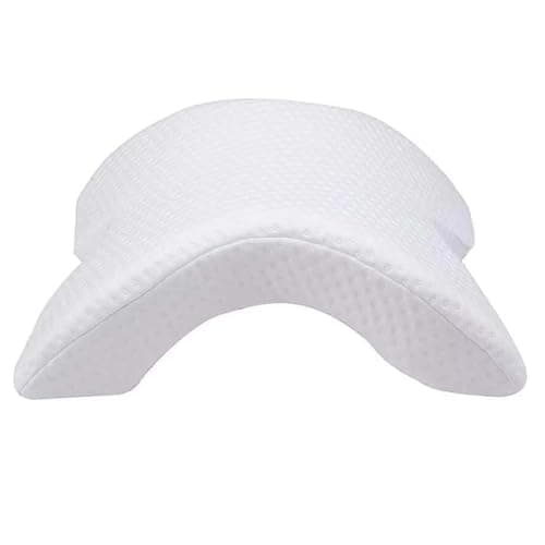 CGTQROVR Pillow with Arm Hole for Couples Breathable Tunnel Cuddle Pillow with Memory Foam Arm Pressure Relieve Boyfriend with Supportive Frame for Sleeping, Travel and Office