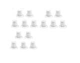 15-piece Vacuum Cleaner Filter Set, Replacement Filters For Home And Car Handheld Vacuum Cleaners