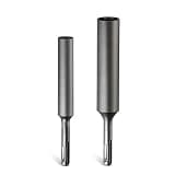 YaaYii SDS Plus Ground Rod Driver Set for 5/8in & 3/4in Ground Rods, Heavy Duty Adapter Bits for All SDS-Plus Rotary Hammer Drill Tools