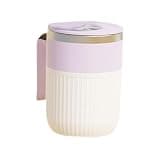 Rtuopk Stylish and Portable Electric with Automatic, for Tea, Coffee, Backpacking and More, Purple White