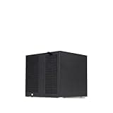 Compatible for Sagittarius 8-Bay NAS Server Chassis, Hot Swap SATA Backplane, Fits MATX & Mini ITX Mainboards, 4 PCIe Slots(A Black case)