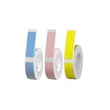 BGGJJ Thermal Label Paper Rolls 3 Rolls D30 Q30 12x40mm Gap Compatible with P12 P15 Printer(Set-B)