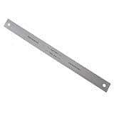 Fxzqgnh Guitar Nut Slot Protector Stainless Steel Guitar Nut Support Lightweight Precision Slot Gauge for Luthier Work, Nut Slotting Scale