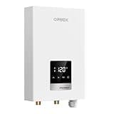 Orbek 14kW Tankless Water Heater Electric 240v, On Demand Hot Water Heater, Max 3.36 GPM, Energy Efficiency, Electric Tankless Hot Water Heater for Shower