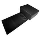 Luwecf Barber Seat Booster Cushion for Kids Styling Chair PU Equipment with Sponge Interior Comfortable And Easy to Clean Suitable for Sa, M