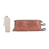 WOZUN Portable Auto Inflating Travel Pillow Compacts Folding Outdoor Travel Sleep for Camping Hiking Airplan Comfortable Waist Protections