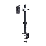 UWYTGF Monitor Mount,Monitor Arm with C Clamp/Perforation Mounting Base,Monitor Stand Mount Fits 17-32Inch Screen,75X75& 100X100Mm