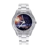 FekiLoot Watch for Men Big Face Stainless Steel Wrist Watch Personality