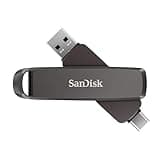 SANDISK 512GB Extreme PRO Dual Drive - Up to 1,000MB/s, USB Type-C, and USB Type-A, High-Performance Flash Drive - SDDDE1-512G-G46