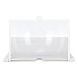 Generic 3D HD Mobile Phone Screen Amplifier 12in Foldable Stand for Movies Videos Gaming - Big Screen Magnifier with Blue Light Protection, Adjustable Nonslip Base for Smartphones, White