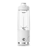 Portable Automatic Juicer, Minimalist Design, Personal Blender Cup, White