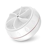 Portable Mini Washing Machine Ultrasonic Turbo Portable Washer with USB for Home Business Travel College House RV Apartment Turbo Washing Machine Cleaning Socks and Dishes With Suction Cup