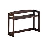 CFGH6FDF Tabletop Open Wooden Bookshelf Home Office Minimalist Storage Rack Large Capacity Freestanding Book Shelf(Small)