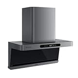 Arspura F1 30 Inch Range Hood, 16 m/s High-Velocity Wall Mount Kitchen Hood, Filter-Free Self-Cleaning Vent Hood