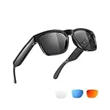OhO Smart Glasses,Polarized Sunglasses with Bluetooth Speaker,Athletic/Outdoor UV Protection and Voice Control,Unisex(Grey Lens)