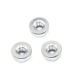 10pcs Nuts M10x1.25 Left Hand Thread Brush Gear Head Spare PartsChain Adjuster Tensioner Screw Bar for PN 530069611 530015826 530016180 530016109 530016110 Part