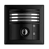 Mx-T26B-6D016-B T26B Day Black IP Door Station Camera, 6MP, 180 Degree Fisheye Lens, PoE, ON-VIF, IP65 IK10
