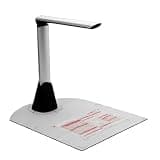 Document Scanner, High Speed USB Book Image Document Camera Scanner, 5 Megapixel HD Definition A4 Scan Size with LED Light with OCR Function, Increase Efficiency