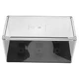 SAFIGLE Acrylic Headshell Storage Organizer with 6-slots, Dustproof Turntable Cartridge Holder, Vinyl Record Cartridge Display Case for Desktop Vinyl Record Audio Equipment, Space