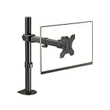 SDdPulse Monitor Arms Single Monitor Desk Mount Height Adjustable Monitor Stand Mount Monitor Arm Desk Mount Fits 13 to 32 Inch Screens VESA 75x75/100x100 Monitor Accessories