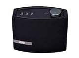 Naxa Electronics NAS-5001 Wi-Fi & Bluetooth Multi-Room Speaker with Amazon Alexa Voice Control Compatible with iPhone & Android Devices Black