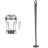 Vitamix Aer Disc Container, 48 oz. & Blade Scraper Accessory, Grey