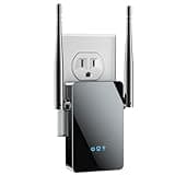 2026 WiFi Extender Signal Booster, New Gen Internet Booster for Home, 4X Faster, Covers up to 16,899 sq.ft, Wi-Fi Repeater with Ethernet Port, Wireless Long Range Amplifier, Easy Setup (Black)