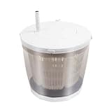 Mini Portable Washing Machine, 2 in 1 Non-Electric Manual Clothes Washer, 4.4lbs Compact Hand Crank Clothes Spin Dryer Washing Machine for RV Camping Apartment and Dorm, Grey