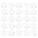 Alasum 40pcs Lightweight Biconvex Virtual Reality Lenses with 25mm Diameter and 45mm Focal Length, Ergonomic PC Plastic Light Blocking Lenses for Portable Virtual Reality Headset