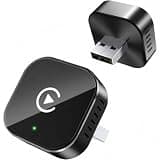 Wireless CarPlay Adapter for Smart EQ Fortwo/Forfour/Fortwo, CarPlay Converter WiFi Bluetooth Fast Pairing Auto Reconnect Navigation Music Voice Control Support