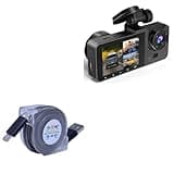 BoxWave Cable Compatible with EMRSTORES-Y15 Dash cam (2 in) - miniSync, Retractable, Portable Sync Cable