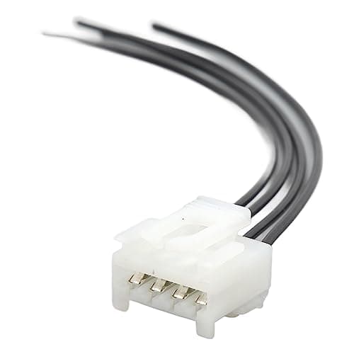 4Pin Tail Light Wire Harness Connector forGrande Punto 147 156 159 2006 2012,ABS Rear Taillight Plug with Easy Installation