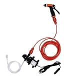 LEEZAD Pressure Washer, 100W 12V Portable Intelligent Electric Pressure Washer Pump, Boat Washdown Deck Wash Pump Kit for Home, Car, Garden, Projects