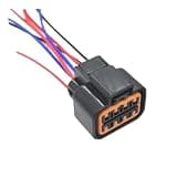 1/5 Sets 8 Pin PB625-08027 PB621-08020 Vehicle Automotive Wire Harness Lamp Headlight(8p female,5 sets)