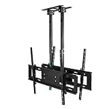 TV Stand,tv Wall Mount Ceiling TV Bracket Mount, Dual Screen TV Bracket, Fits 60-100 Inch LED Screen Display