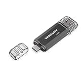 Vansuny 128GB USB C Flash Drive 2 in 1 OTG USB 3.0 + Type C Memory Stick with Keychain Dual Type C Thumb Drive Photo Stick Jump Drive for Android Smartphones, Computer, Tablet, PC