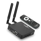Ugoos AM9 Pro Android 14 TV Box, 4K 120fps, Dolby Vision HDR, 4GB LPDDR5 RAM 64GB, Wi-Fi 6, AI Super Resolution, HDMI 2.1b, 3 USB 3.0, Gigabit Ethernet, Bluetooth 5.3, Amlogic S905X5-J