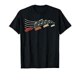 Funny Harmonica Players Vintage Harmonica Instrument T-Shirt