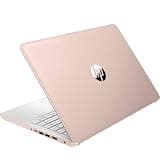 HP Stream 14" HD Laptop, Intel Processor N150, 4GB RAM, 128GB UFS, Intel Graphics, Webcam, Wi-Fi 6, Long Battery Life, Copilot, Windows 11 S, Gold (Renewed)