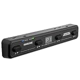 SONICAKE Pocket Control - MIDI Foot Controller, Wired/Wireless MIDI Transmission, USB Host, 4 Buttons BT Rechargeable Page Turner Pedal for Musician/Live Performance/Studio (Black)