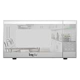 Total Chef 0.7 Cu. Ft. Countertop Microwave Oven, 700W Small Microwave for Kitchen, Stainless Steel Compact Microwave Countertop with Digital Touch Controls, Child Safety Lock, 10-Inch Turntable