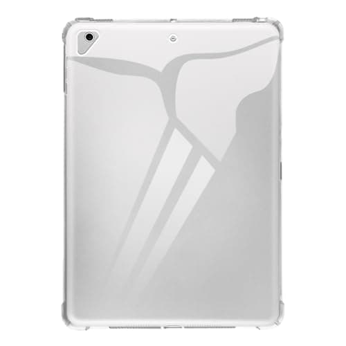 Shantime Case Compatible with iPad Air 2 9.7 2014 Case, Ultra Slim Soft Flexible TPU Skin Shockproof Bumper Anti-Yellowing Back Cover Shell (Clear)