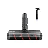 Carpet Cleaning Y42A-Vacuum Electric Floor Brush Set Compatible for Dreame V11 V12 V16 T10 T20 T30 Vacuum Cleaner Replace Soft Roller Brush Head