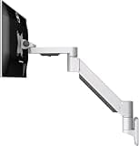 SDdPulse TV Stand, Wall Mounted Monitor, Adjustable Gas Spring Single Arm Stand, Suitable for 19 to 32 Inch LCD Computer Screens,A