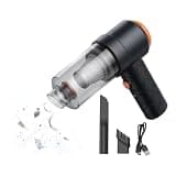 Cordless Vacuums Car Vacuum - High Power Cordless Interior Car Detailing Vacuum, Portable Washable Non-Slip Mini Cleaner, Multi- Cleaning Tool | Detailing Supplies for Interior Upholstery