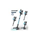 UML0 N8 Cordless Vacuum Cleaner,Lightweight Stick Vacuum with Powerful Suction,2200mAh Battery, 40 Mins Runtime,Self-Standing,Rechargeable Vacuum Cleaners for Home Hardwood Floor Carpet Pet Hair