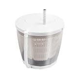 2 in 1 Manual Washing Machine with Spin Dryer, Portable Mini Washing Machine 4.4 LBS Capacity, Hand Crank Compact Clothes Washer for Underwear, Baby Clothes, Socks, RV, Camping, Dorm & Apartment